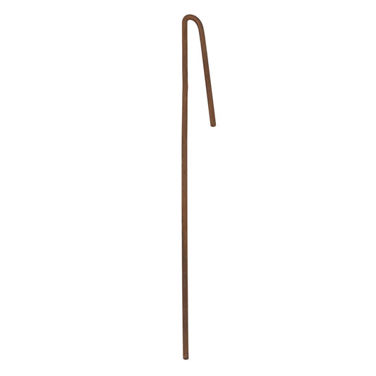 Tuscan Path 280mm Rust Metal Garden Edging Pegs - 10 Pack