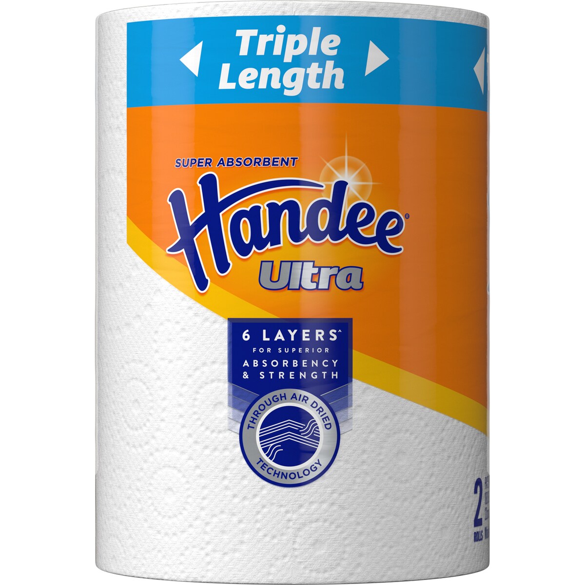 Handee Ultra Triple Length Paper Towels 2 Pack