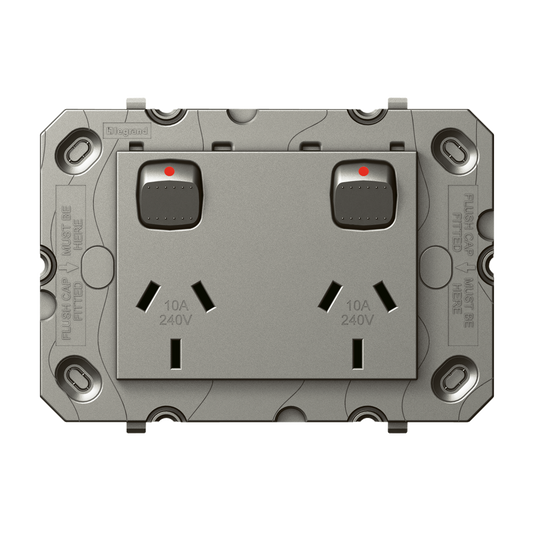 Hpm Arteor Double Powerpoint Grid - Magnesium