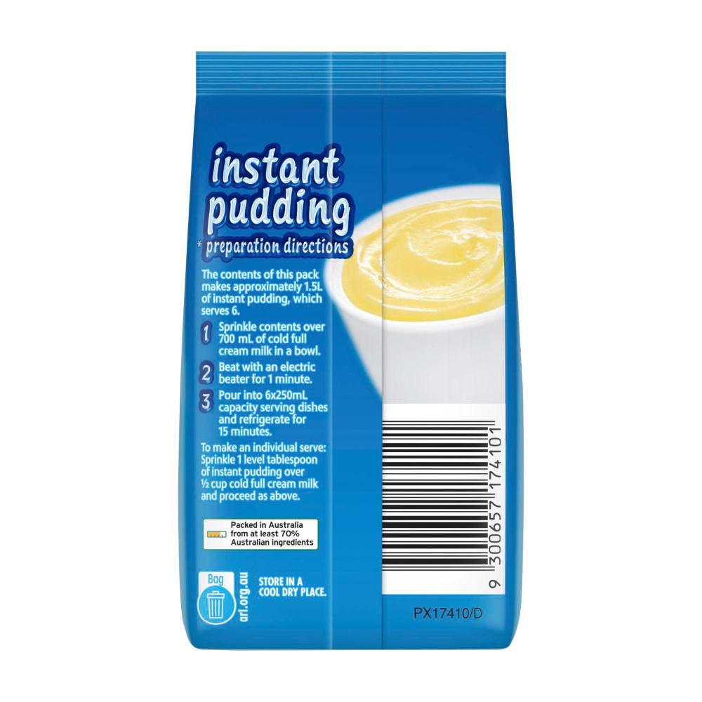Cottee's Instant Vanilla Pudding - 100g