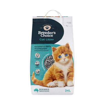 Breeders Choice Cat Litter Paper - 24L