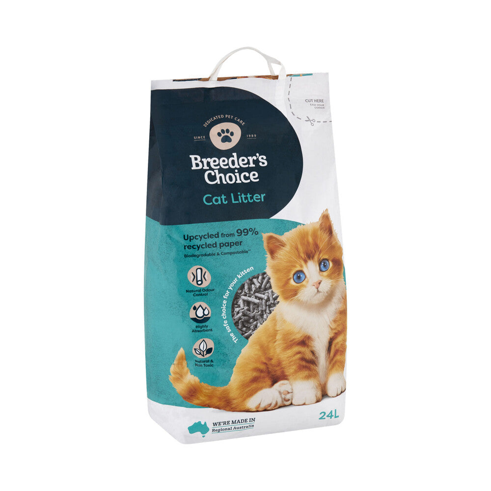 Breeders Choice Cat Litter Paper - 24L
