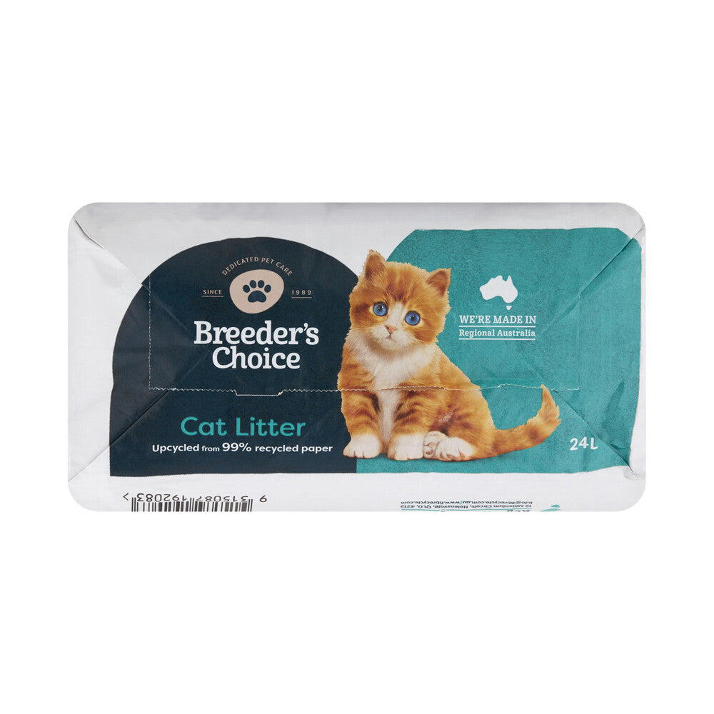 Breeders Choice Cat Litter Paper - 24L
