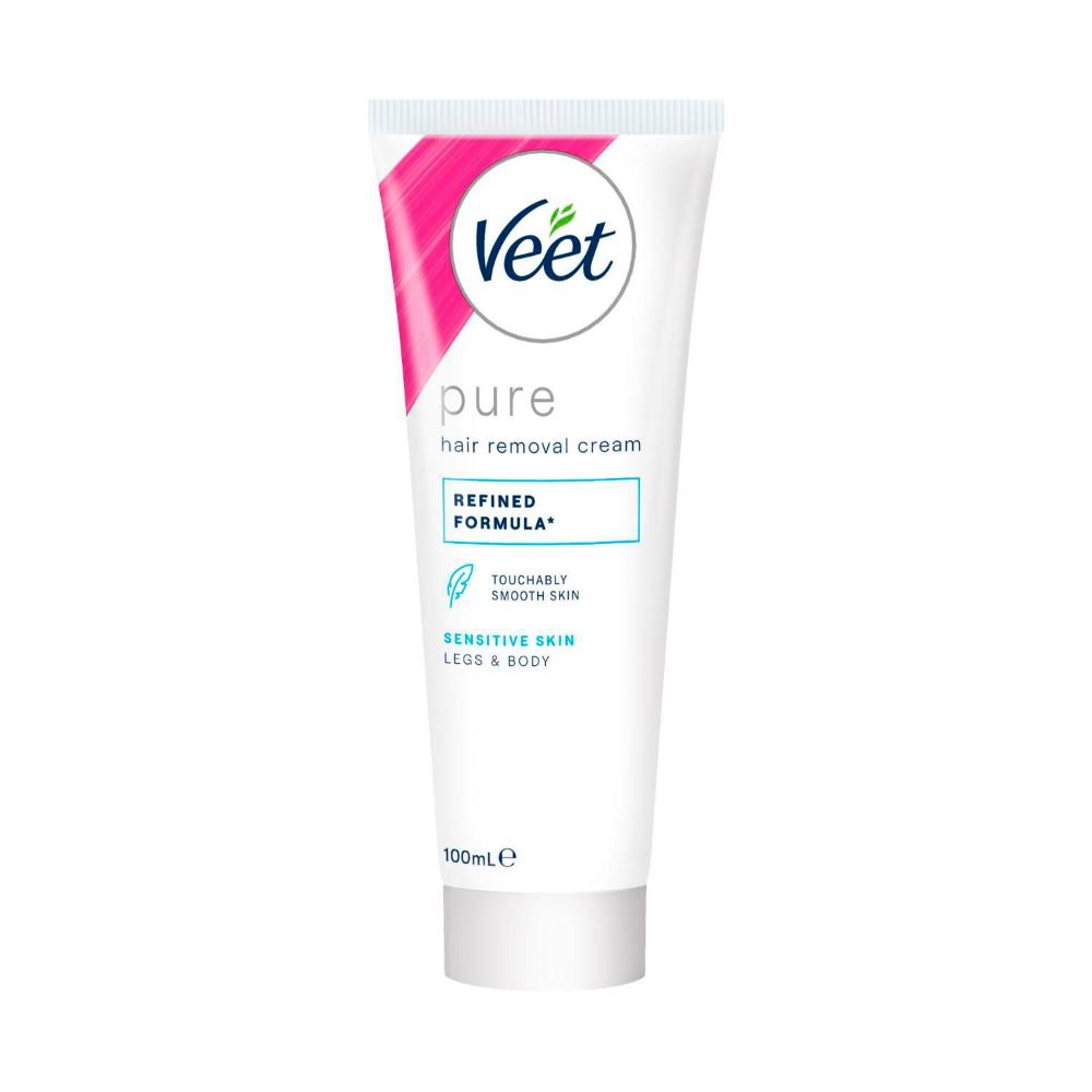 Veet Hair Removal Cream For Sensitive Skin Legs & Body - 100mL