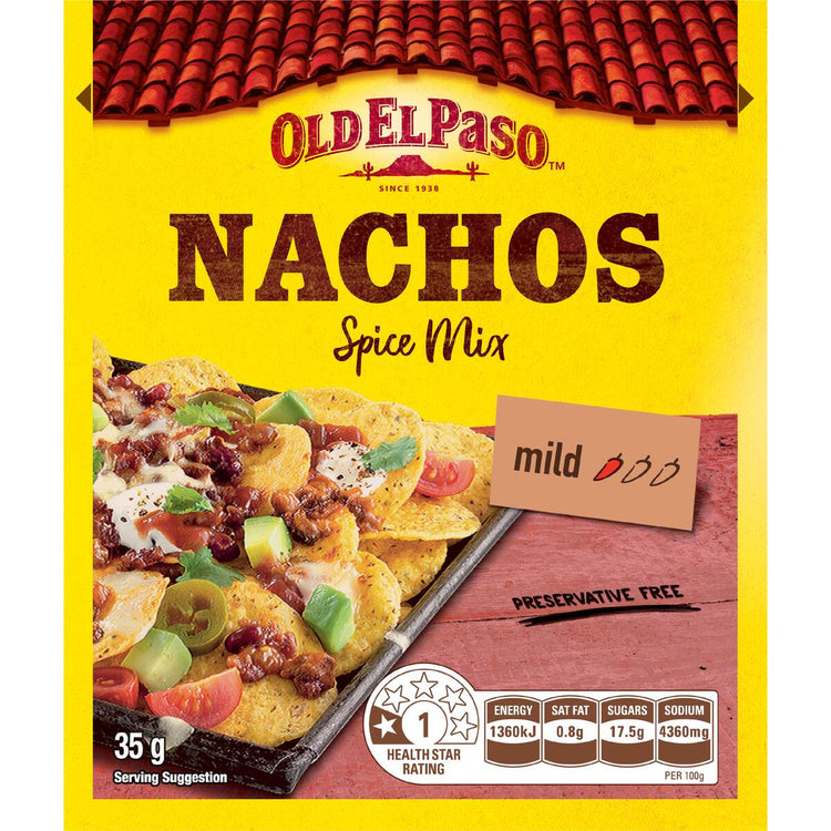 Old El Paso Nachos Spice Mix 35g