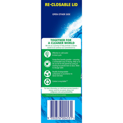Cold Power Advanced Clean Laundry Washing Powder Detergent 4kg