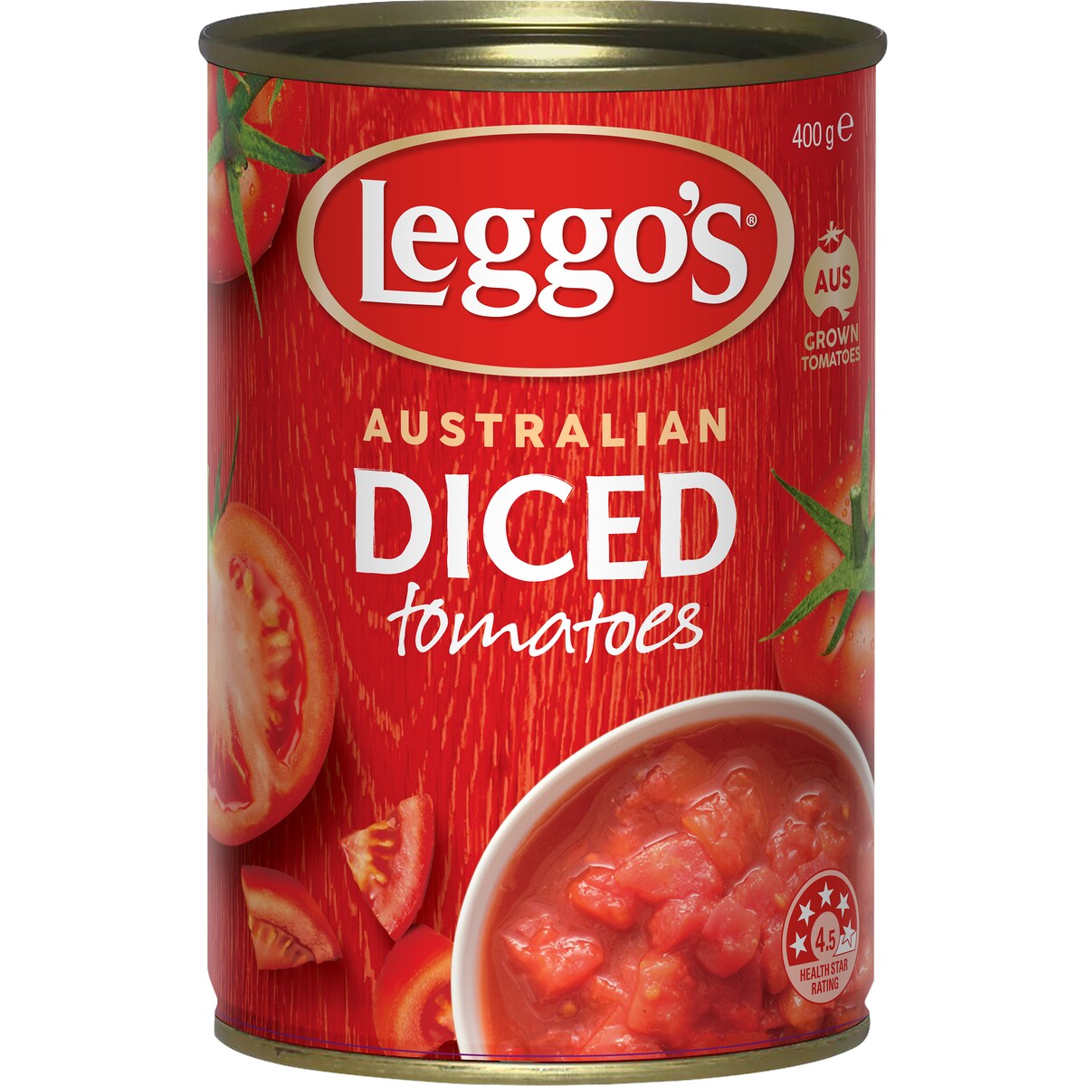 Leggo's Australian Grown Diced Tomatoes 400g
