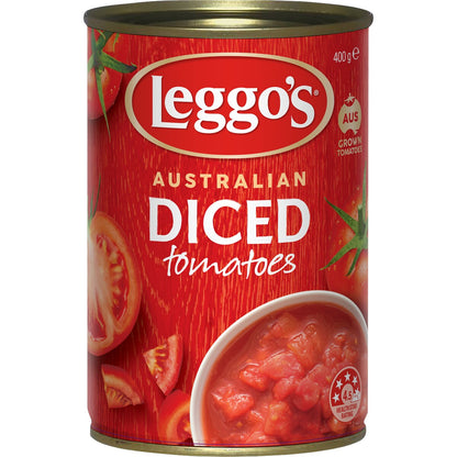 Leggo's Australian Grown Diced Tomatoes 400g
