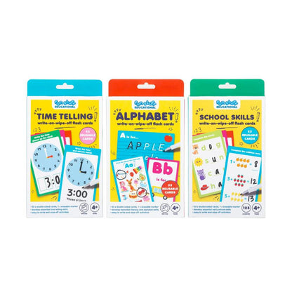 Write And Wipe Flash Cards - 1 Each