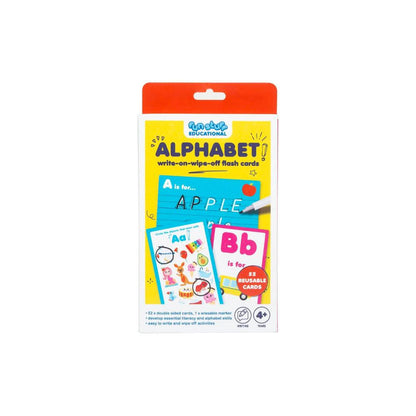 Write And Wipe Flash Cards - 1 Each