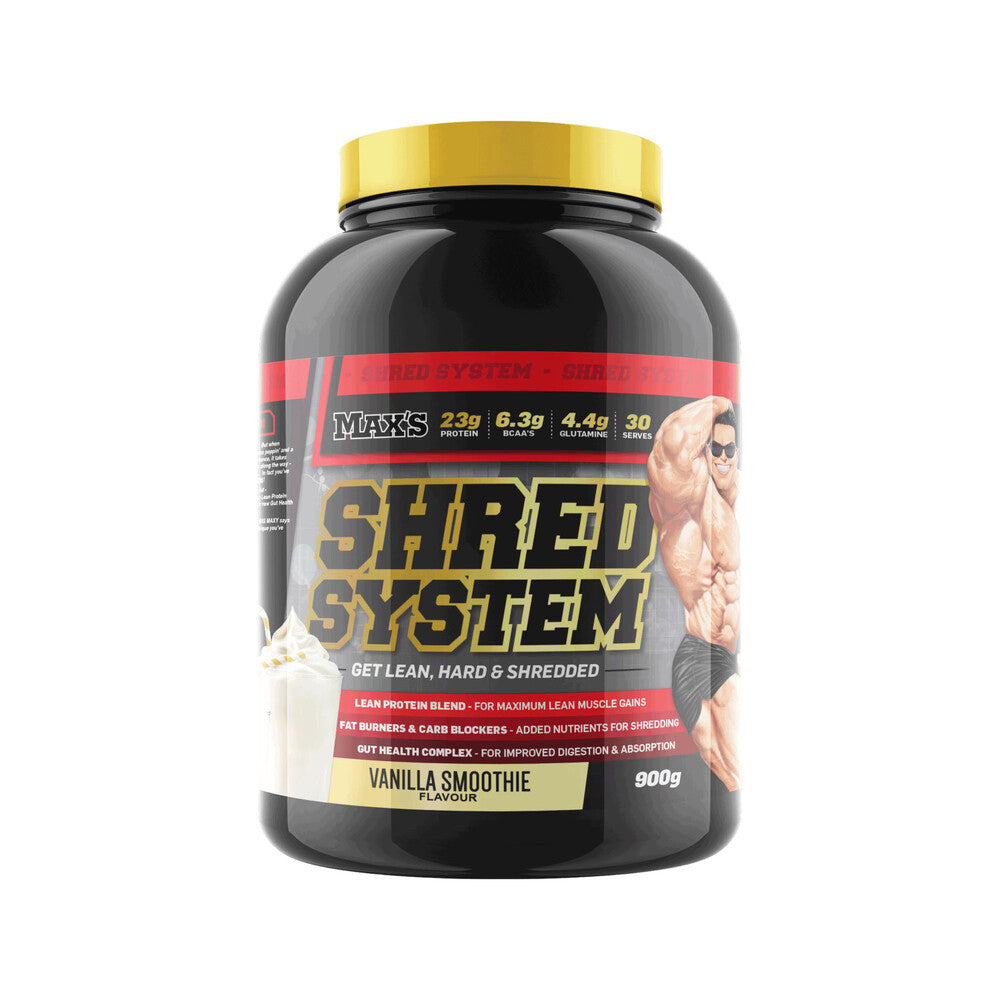 Max's Shred System Protein Vanilla Smoothie - 900g