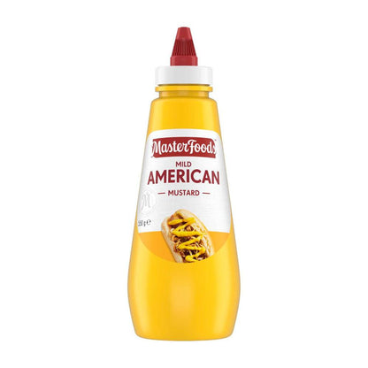 MasterFoods Mild American Mustard Smooth & Tangy - 550g