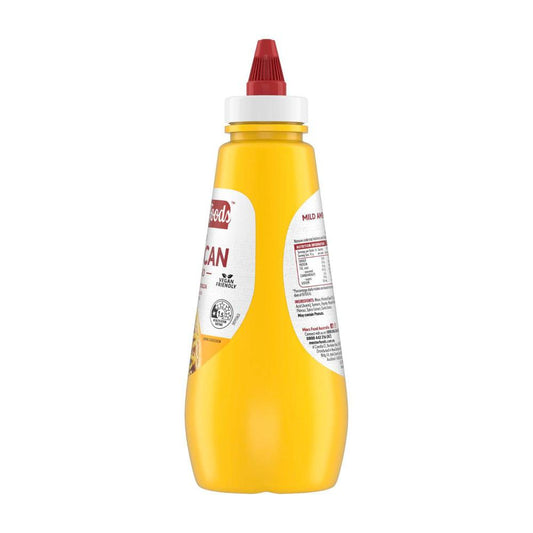 MasterFoods Mild American Mustard Smooth & Tangy - 550g