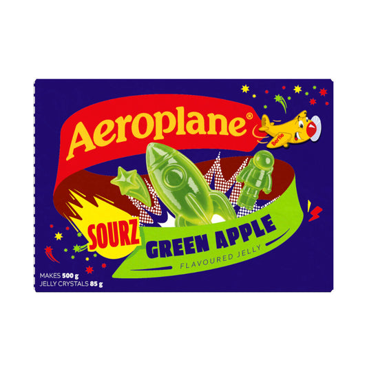 Aeroplane Jelly Sourz Green Apple - 85g