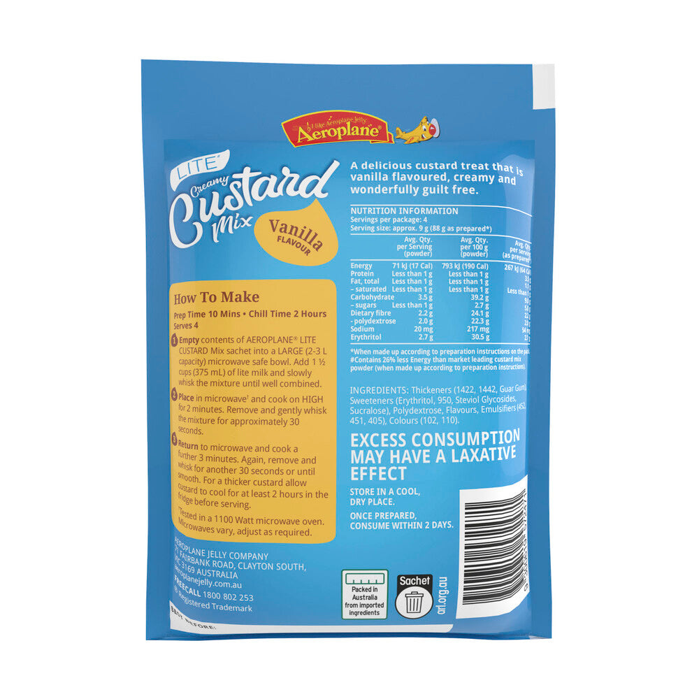 Aeroplane Custard Lite - 35g