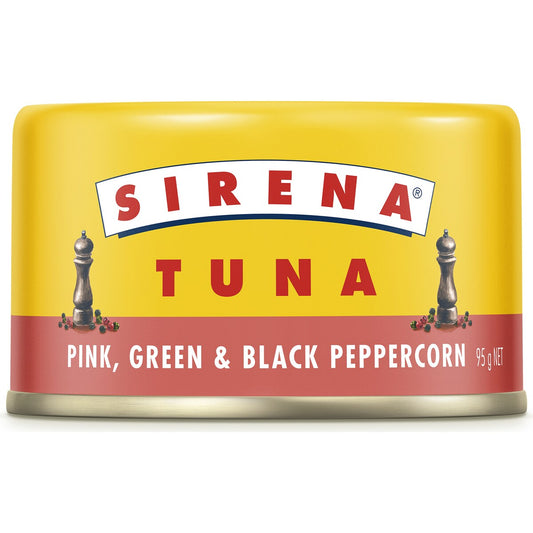 Sirena Tuna Pink Green & Black Peppercorn 95g