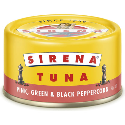 Sirena Tuna Pink Green & Black Peppercorn 95g