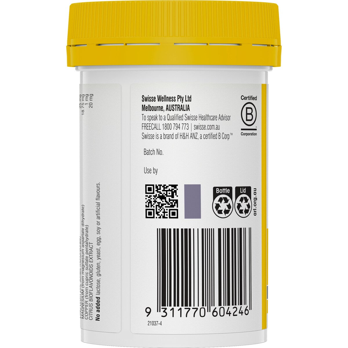Swisse Ultiboost Daily Immune Support Tablets For Immune Health 60 Pack