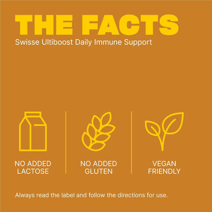 Swisse Ultiboost Daily Immune Support Tablets For Immune Health 60 Pack