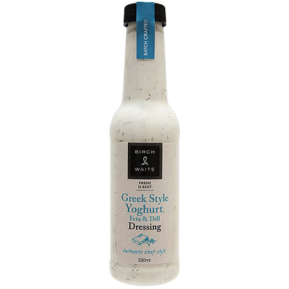Birch & Waite Salad Dressing Greek Yoghurt Feta & Dill 250mL