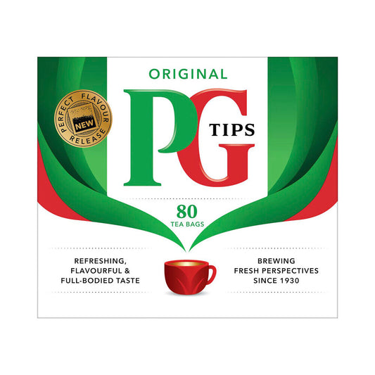 PG Tips Tea Bags - 80 pack
