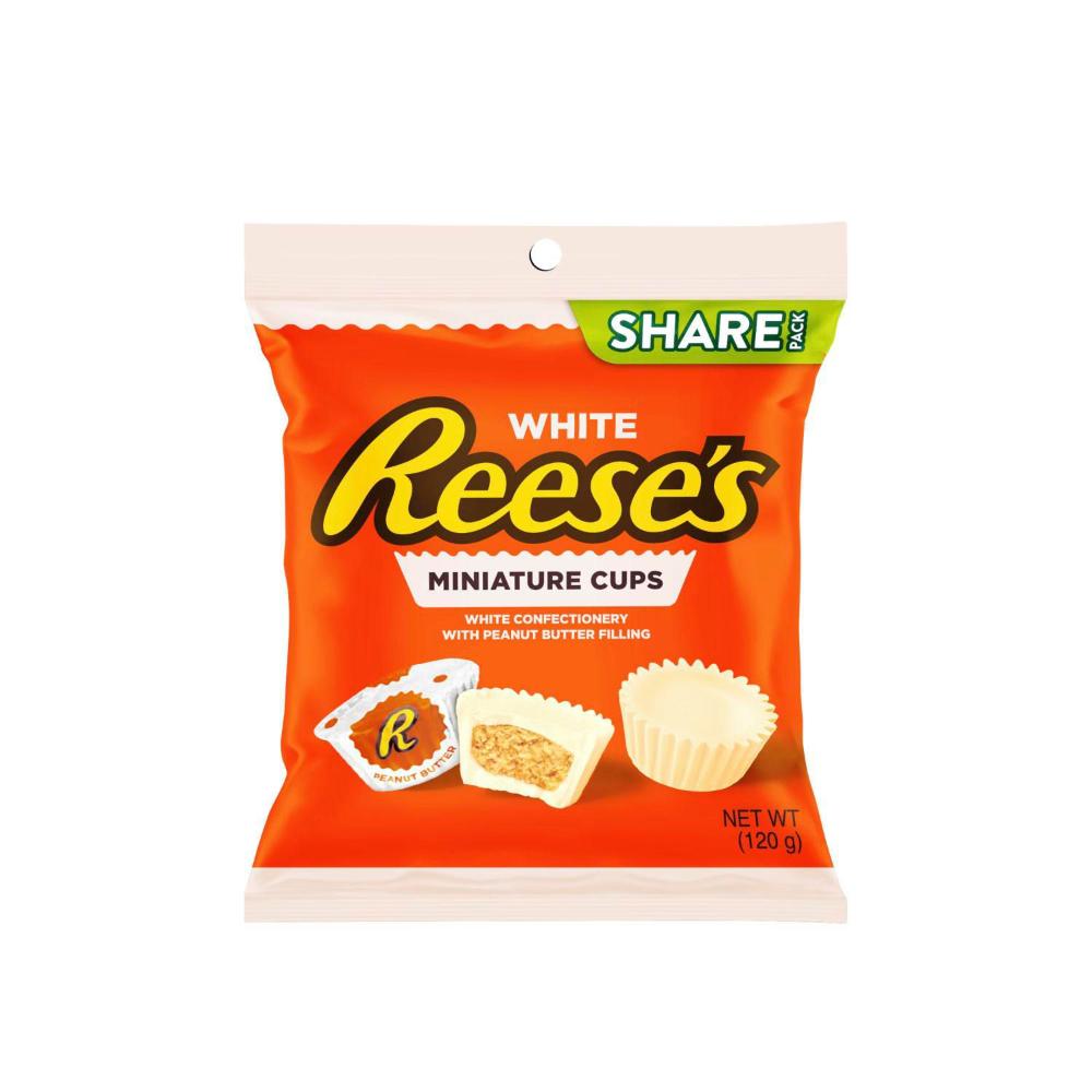 Reese's White Miniatures - 120 GRAM