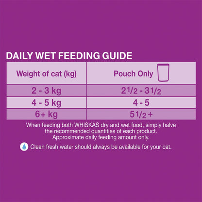 Whiskas So Fishy 1+ Years Wet Cat Food Ocean Platter In Jelly 85g X 12 Pack