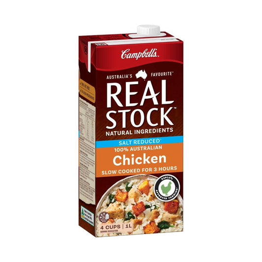 Campbell's Real Stock Chicken Stock Salt Reduced - 1L