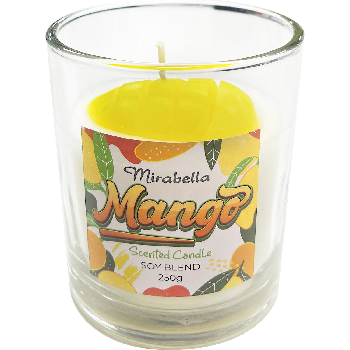 Mirabella Summer Melon Scented Soy Blend Candle 250g