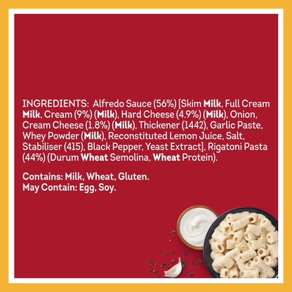 Heinz Rigatoni With Creamy Alfredo 350g