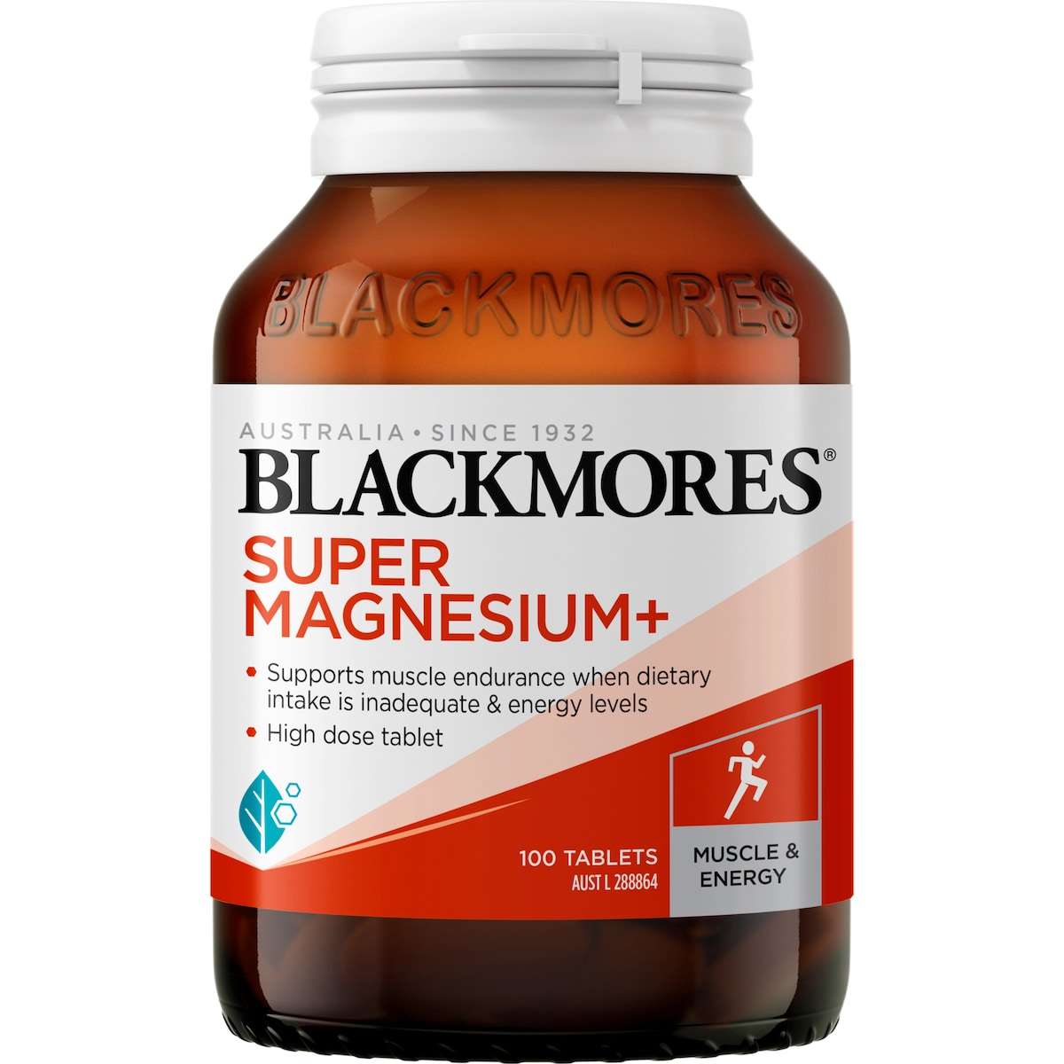 Blackmores Super Magnesium+ Muscle Health Vitamin Tablets 100 pack
