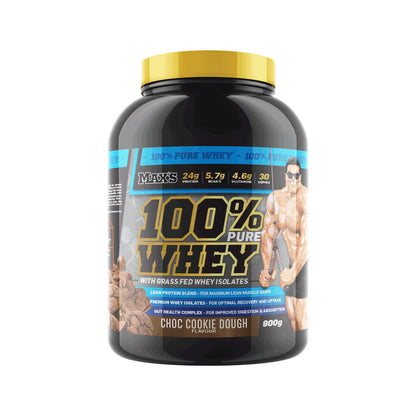 Max's 100% Whey Protein Chocolate Cookie Dough - 900g