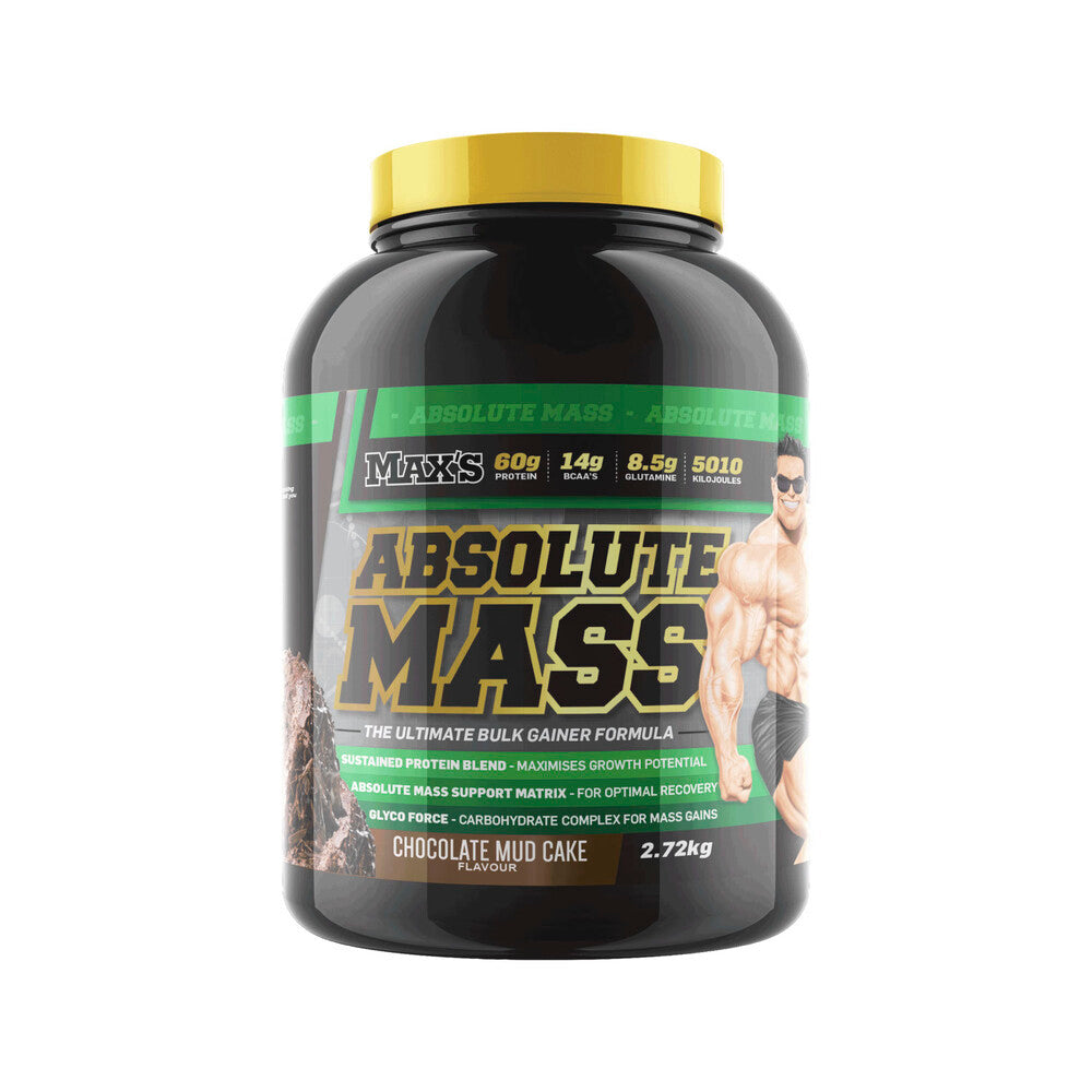 Max's Absolute Mass Protein Chocolate Mud Cake - 2.72kg