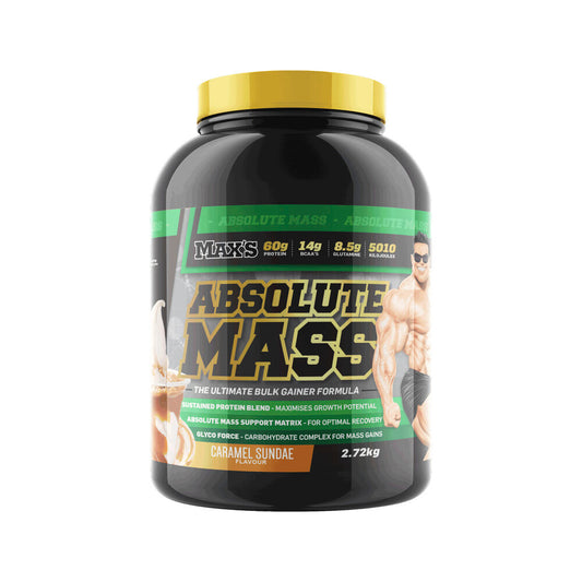 Max's Absolute Mass Protein Caramel Sundae - 2.72kg