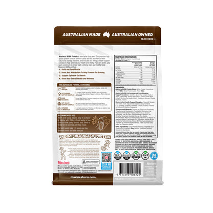 Maxine's Burn Protein Chocolate Fudge Brownie - 500g