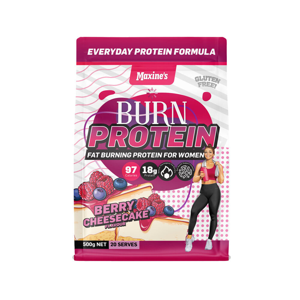 Maxine's Burn Protein Berry Cheesecake - 500g