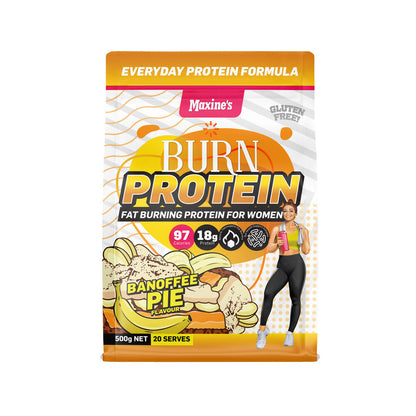 Maxine's Burn Protein Banoffee - 500g