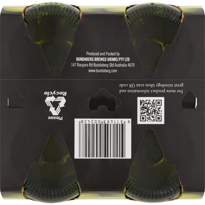 Bundaberg Lemon Lime & Bitters 375ml X 4 Pack