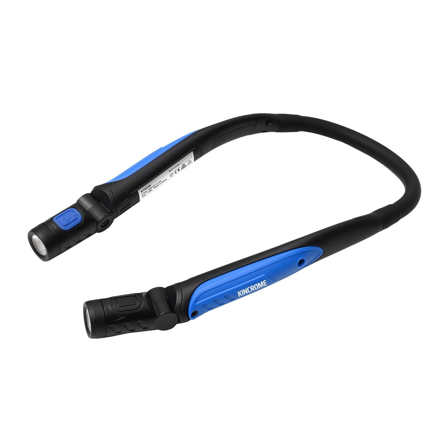 Kincrome Neck Light - 110° Pivoting Head - USB-C Rechargeable - IP54