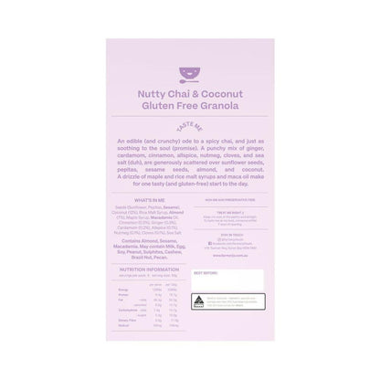 Farmer Jo Gluten Free Granola Nutty Chai & Coconut - 300g