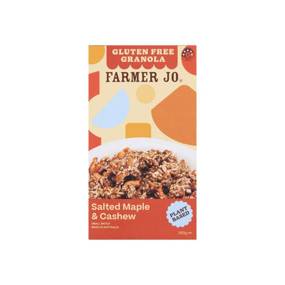 Farmer Jo Gluten Free Granola Salted Maple Cashew - 300g