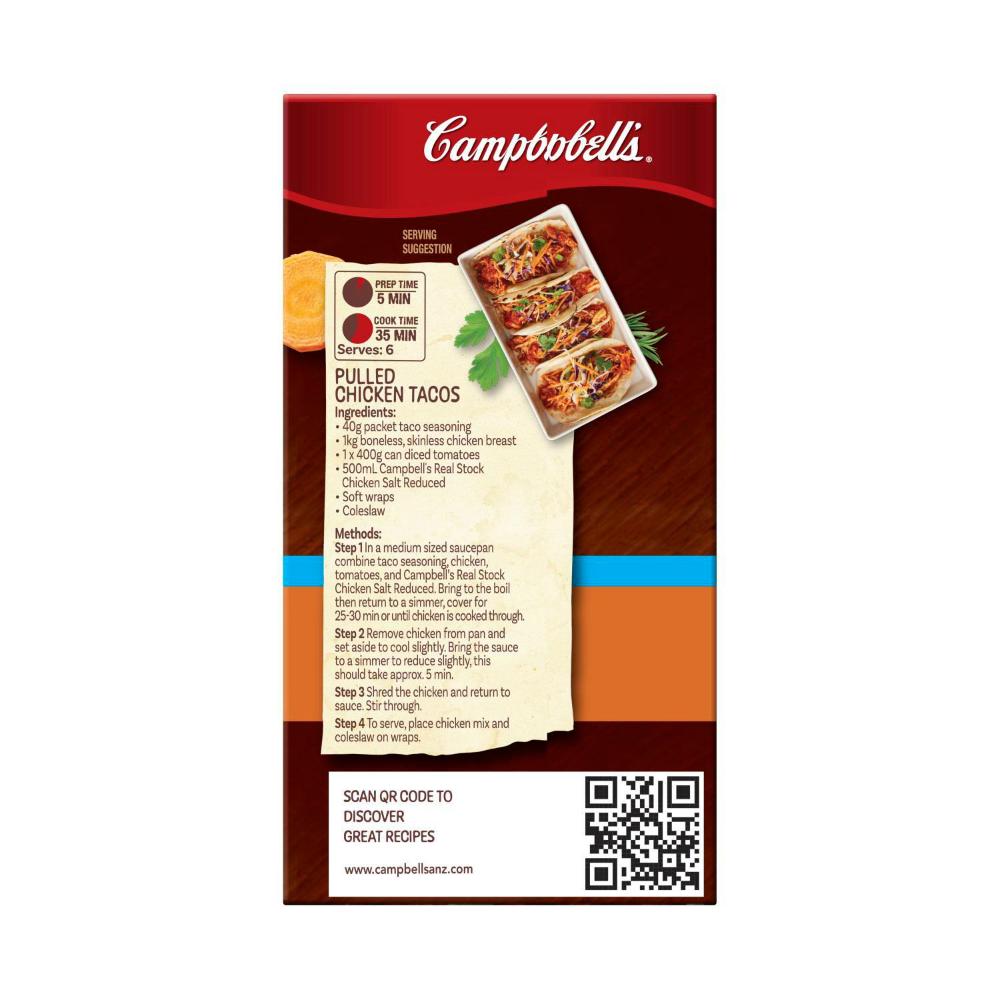 Campbell's Real Stock Chicken Stock Salt Reduced - 500mL