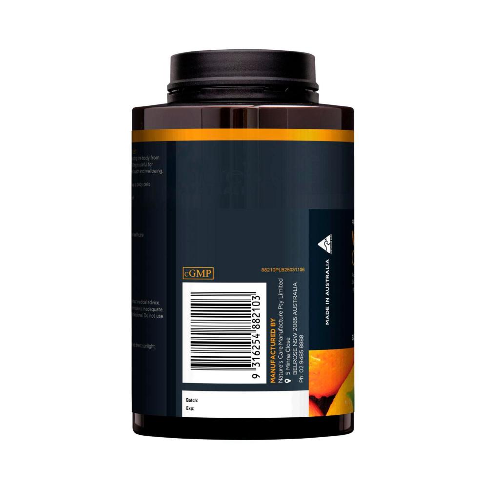 Nature's Care Pro Series Vitamin C 500mg Chewable Tablets - 250 pack