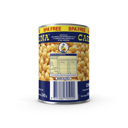 Carmelina Chick Peas - 400 GRAM