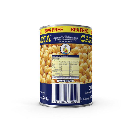 Carmelina Chick Peas - 400 GRAM