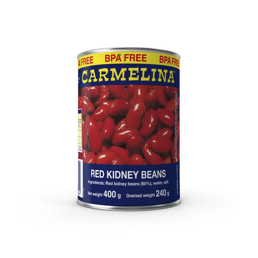 Carmelina. Red Kidney Beans - 400 GRAM