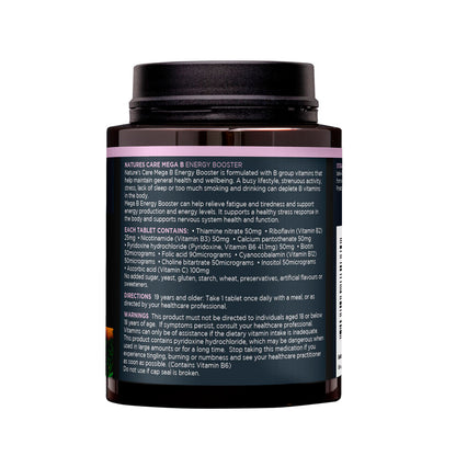 Nature's Care Mega B Energy Booster - 120 pack