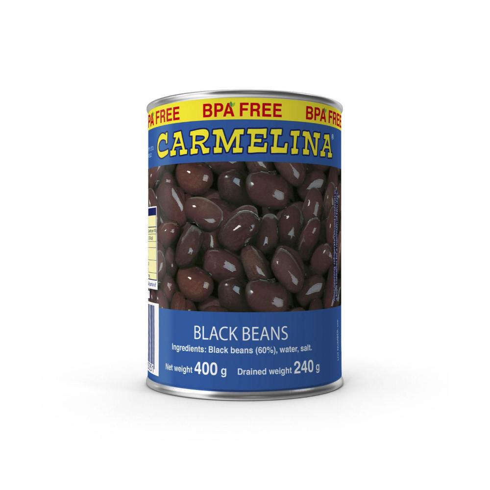 Carmelina Black Beans - 400 GRAM