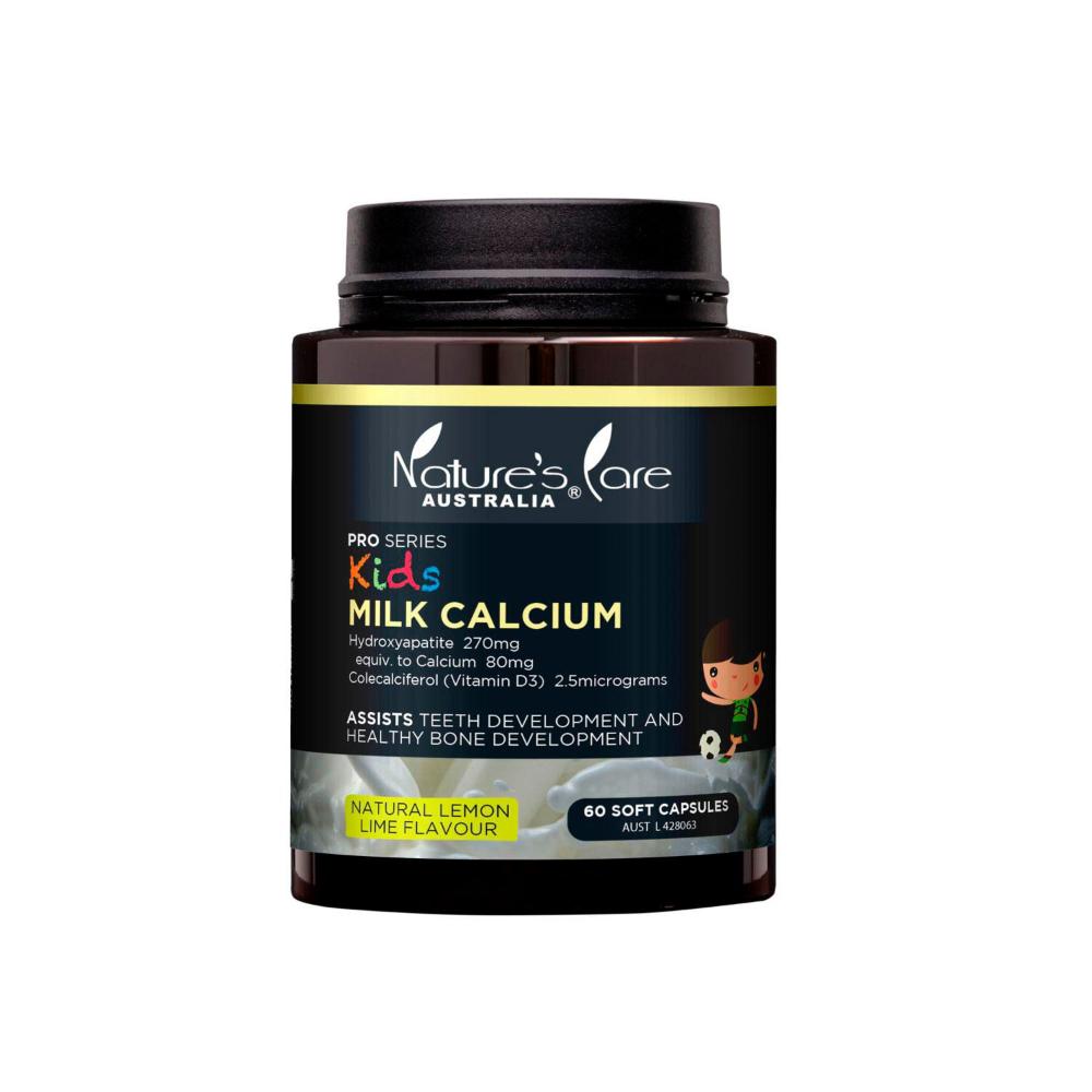 Nature's Care Pro Series Kids Milk Calcium - 60 pack