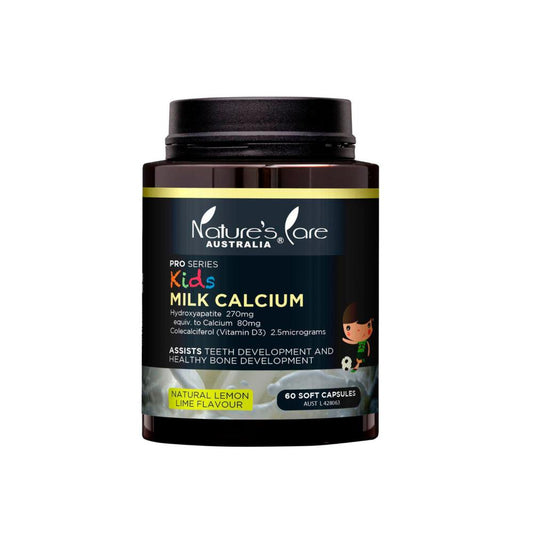 Nature's Care Pro Series Kids Milk Calcium - 60 pack
